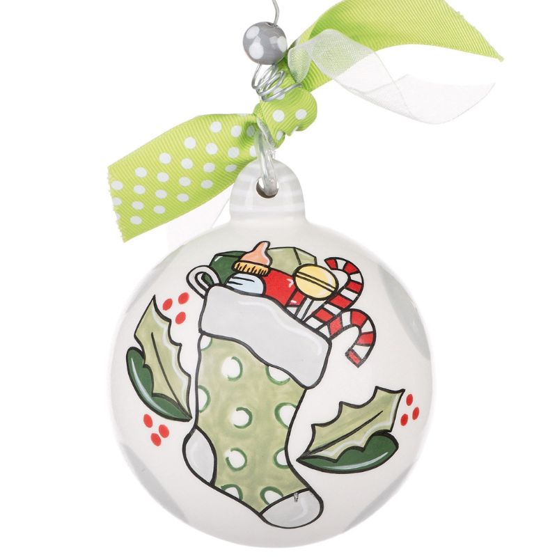 Stocking Baby's 1st Christmas Ornament